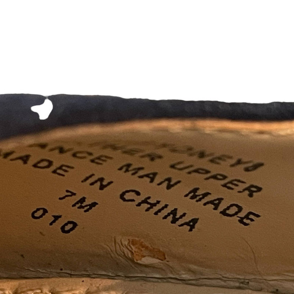 Marc Fisher Sydney Blue Suede Platform Heels - Size 7M - Picture 3 of 15